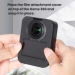 For DJI Osmo 360 Camera Screen Protector Installation Kit Alignment Tool + Tempered Glass Film Set - Imagen 4