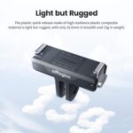 For DJI Osmo 360/Action 5 Pro/4/3 aMagisn Magnetic Quick-Release Adapter Plastic Snap-On Base, AA25 - Imagen 4