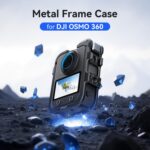 For DJI Osmo 360 AMagisn Quick-Release Metal Cage With Dual/Single Lens Caps Camera Mount Rig - Imagen 3