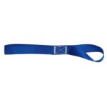 Correas de equipaje multiusos de tejido cruzado para vehículos todo terreno y motocicletas., 2.5 x 40.5cm (Blue)