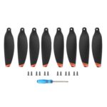 For DJI Mini 2 / Mini 2 SE Propellers 4726F Replacement Blades, 2pairs Orange Edge