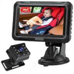 Monitor de bebé para coche de 4,3 pulgadas, HD 1080P. - Imagen 2