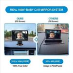 Monitor de bebé para coche de 4,3 pulgadas, HD 1080P. - Imagen 4
