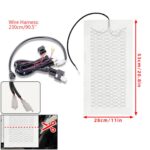 Almohadilla calefactora universal de 12 V para asientos de coche en invierno, Set 8: 5-gear + 2 Seats (4 Heating Pads) - Imagen 2