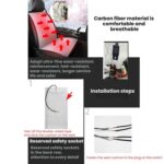 Almohadilla calefactora universal de 12 V para asientos de coche en invierno, Set 9: 6-gear + 2 Seats (4 Heating Pads) - Imagen 3
