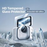 For Insta360 GO Ultra aMagisn Tempered Glass Screen Protector Camera Lens Film, 2 Sets - Imagen 2