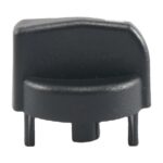 Perilla de control del aire acondicionado y la calefacción para automóviles Peterbilt, Black 3pcs - Imagen 3