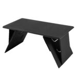 Mesa plegable portátil para coche, mesa pequeña para comer y trabajar., Large Size
