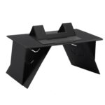 Mesa plegable portátil para coche, mesa pequeña para comer y trabajar., Large Size With Desk Height Extension