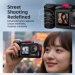 For DJI Action 5 Pro/4/3 Flymile Street Shooting Handle Grip Expansion Cage Kit, Street Grip Cage Kit - Imagen 4