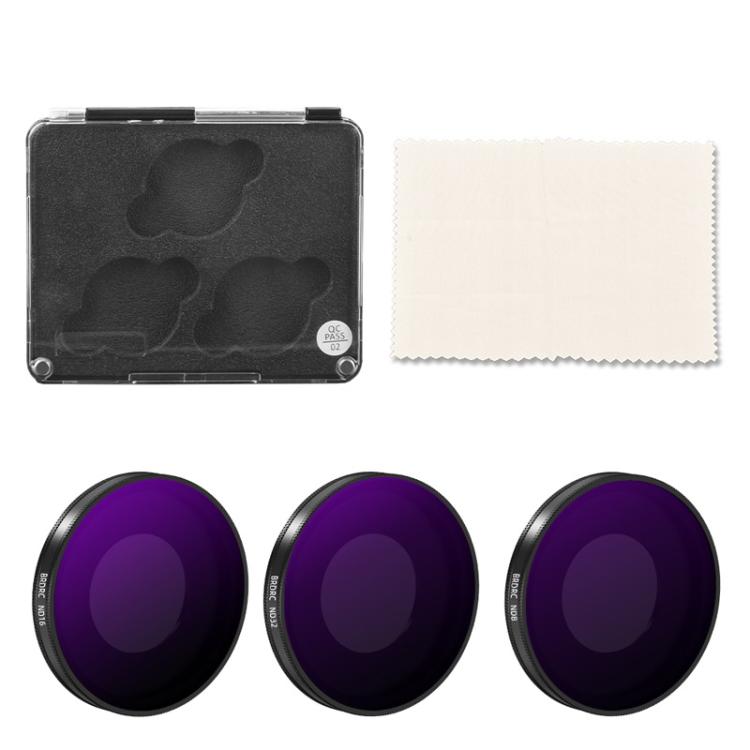 TBD0606285804.jpg For Insta360 Go Ultra BRDRC Lens Filter Camera Accessories, ND8+ND16+ND32 - Imagen 1