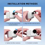 For Insta360 Go Ultra BRDRC Lens Filter Camera Accessories, ND8+ND16+ND32 - Imagen 11