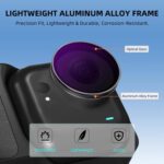 For Insta360 Go Ultra BRDRC Lens Filter Camera Accessories, ND8+ND16+ND32 - Imagen 4