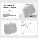 WOKEMA Pressure-Resistant Waterproof Portable Storage Bag, For DJI  Mini 4 Pro With Screen - Imagen 4