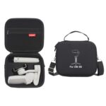 WOKEMA Handheld Gimbal Stabilizer Storage Bag, For DJI OSMO Mobile 4 / SE PU Black