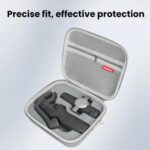 WOKEMA Handheld Gimbal Stabilizer Storage Bag, For DJI OSMO Mobile 4 / SE PU Black - Imagen 3