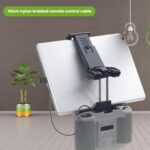YX Adjustable Tablet Holder For DJI RC-N Remote Controller, USB-C Cable Set Gray - Imagen 5