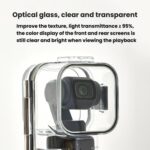 For DJI Osmo Pocket 3 HD Waterproof Case Camera Underwater Protective Cover, HD Waterproof Case - Imagen 3
