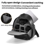 Mochila de hombro mediana impermeable para cámara Cwatcun D125, estilo casual., Medium - Imagen 4