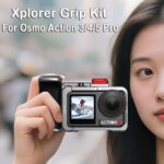 Flymile Street Shooting Handle Kit for DJI Osmo Action 5 Pro/4/3 Action Camera Aluminum Expansion Cage, AC5015 Cage - Imagen 2