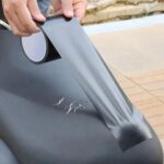 Parche de reparación impermeable para sofás de cuero, ideal para cojines de asientos de vehículos eléctricos., 1000 x 10cm - Imagen 8