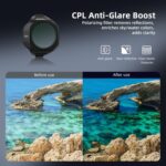 For DJI MINI 5 PRO BRDRC Drone Filters Lens Accessories, CPL - Imagen 8
