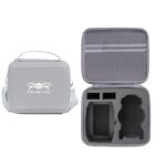 For DJI Mini 5 Pro & RC-N3 Remote Control Nylon Storage Bag Portable Handbag, With Shoulder Strap Gray