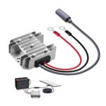 Convertidor de potencia de 12V/24V a 48V con conector hembra DC5521, 3A - Imagen 2