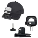 Hat Mount For Insta360 GO Ultra POV Cap Clip For Hands-Free First Person Shooting, Cap Clip