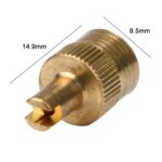 10 tapones para válvulas de inflado de neumáticos de coche - Imagen 3