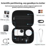 Bolsa de almacenamiento de accesorios portátil BRDRC para Insta360 Go Ultra - Imagen 3