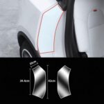 Película protectora antiarañazos para el interior de la puerta trasera, For Tesla Model Y L Transparency