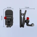 Soporte para cámara con correa de hombro para mochila DJI/GoPro/Insta360, Regular - Imagen 3