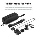 Bolsa de transporte y almacenamiento portátil para la cámara DJI Osmo Nano y sus accesorios. - Imagen 2