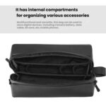 Bolsa de transporte y almacenamiento portátil para la cámara DJI Osmo Nano y sus accesorios. - Imagen 3