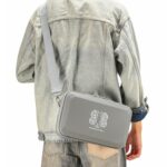 Estuche rígido de transporte y bandolera moldeada a medida para DJI Neo 2 Fly More Combo, Fly More Combo Gray - Imagen 6