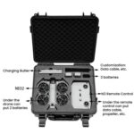 Estuche impermeable a prueba de explosiones para dron DJI Neo 2, With Shoulder Strap - Imagen 4