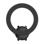 Soporte magnético para teléfono móvil con anillo para coche, accesorio principal para el cuerpo, cabezal magnético para rótula de 17 mm., Car Ring Magnetic Phone Mount