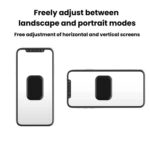 Cabezal magnético para soporte de teléfono de coche, accesorios para cabezal magnético cuadrado con rótula de 17 mm., Square - Imagen 4