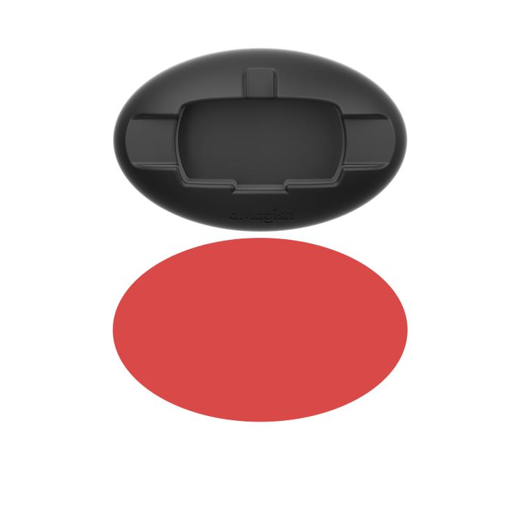 TBD0606420802.jpg Soporte de montaje de silicona aMagisn para Insta360 X4 Air/X3, ideal para salpicadero de coche y escritorio., With Double-sided Tape - Imagen 1