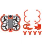 Kit de protectores de hélices para dron DJI Neo 2: anillos anticolisión y accesorios de seguridad duraderos., No Video Transmission Orange