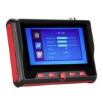 5200ACT-PTZ 4.3 Inch Engineering Tester Coaxial AHD/TVI/CVI Analog Video Surveillance Tester, UK Plug
