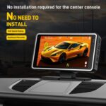 Cámara para coche de 5 pulgadas y 1080P con pantalla HUD y Wi-Fi, DVR para coche