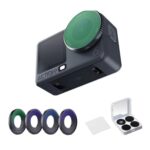 Kit de filtros 4 en 1 para cámara DJI Osmo Action 6: filtros de lente CPL/ND8/ND16/ND32