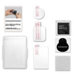 Kit de protector de pantalla de vidrio templado HD transparente para DJI Osmo Action 6, 1-Pack