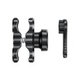 Brazo de sujeción metálico J5 con varilla de conexión antirrobo para elevar el soporte del teléfono y accesorio de extensión de altura - Imagen 2