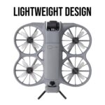 Hélices de repuesto de cuatro palas en espiral RCSTQ (2 pares) para DJI Neo 2 - Imagen 3