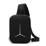 Bolsa organizadora mini para el pecho para DJI Neo 2 BKano Outdoor Portable Hard Shell Smooth Fly Kit, Chest Bag(Black)