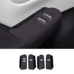 Almohadilla protectora antideslizante de silicona para el panel elevalunas del Leapmotor B10 con volante a la izquierda - Imagen 2