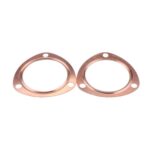 Junta de colector de escape de cobre de 2 piezas para Chevrolet SBC 302 / 305, 3.0 inch